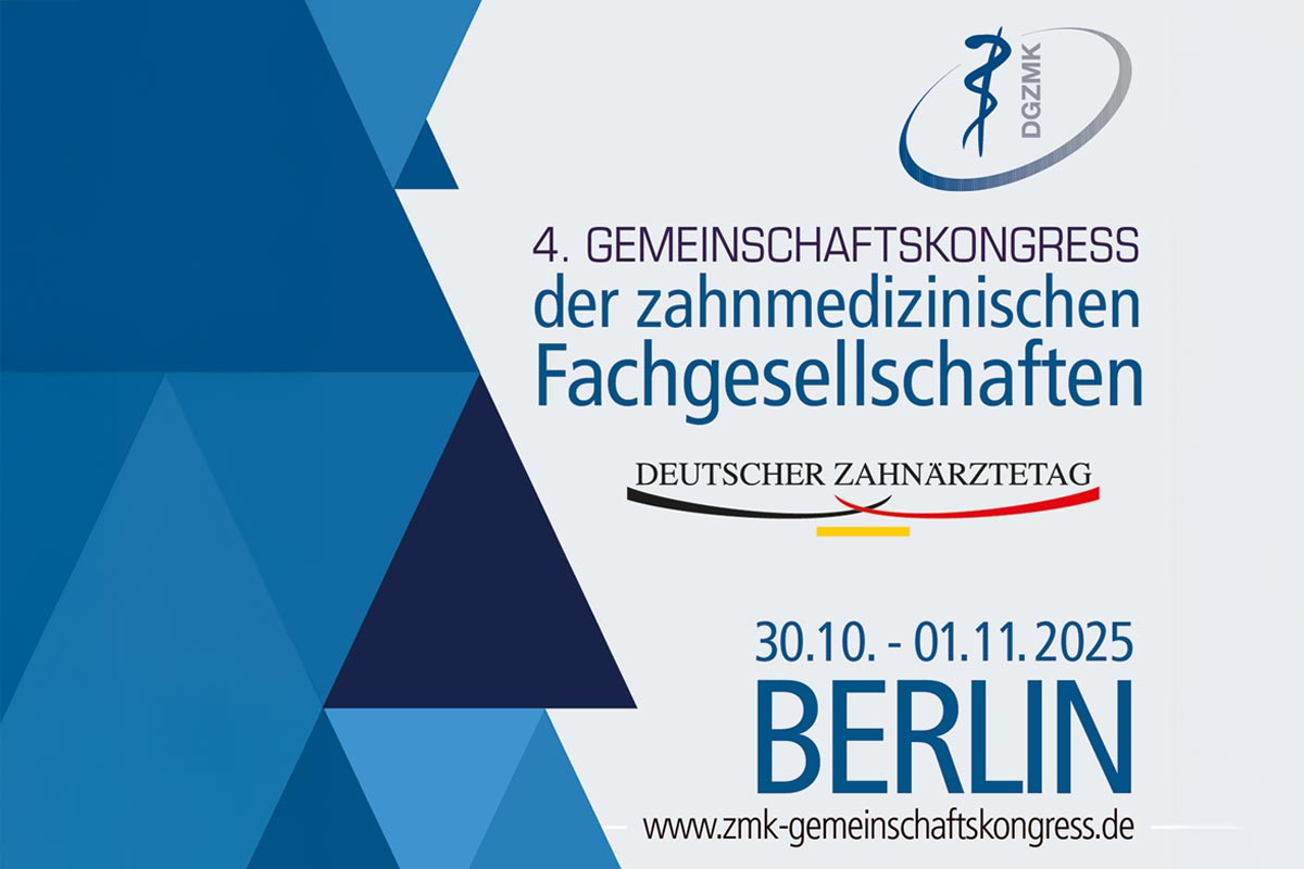 DGZMK 2025 Congress in Berlin. German dental conference for dental professionals.